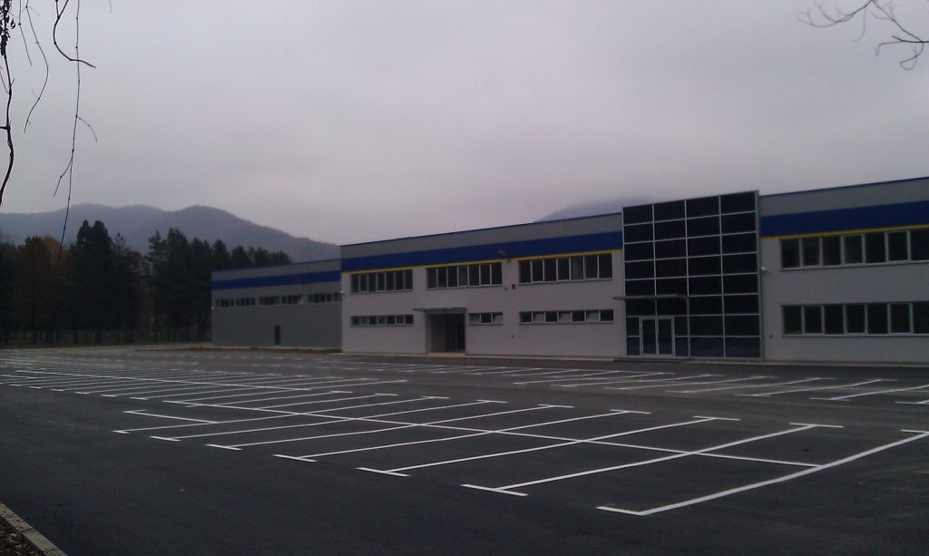 Prevent Goražde — staklena fasada